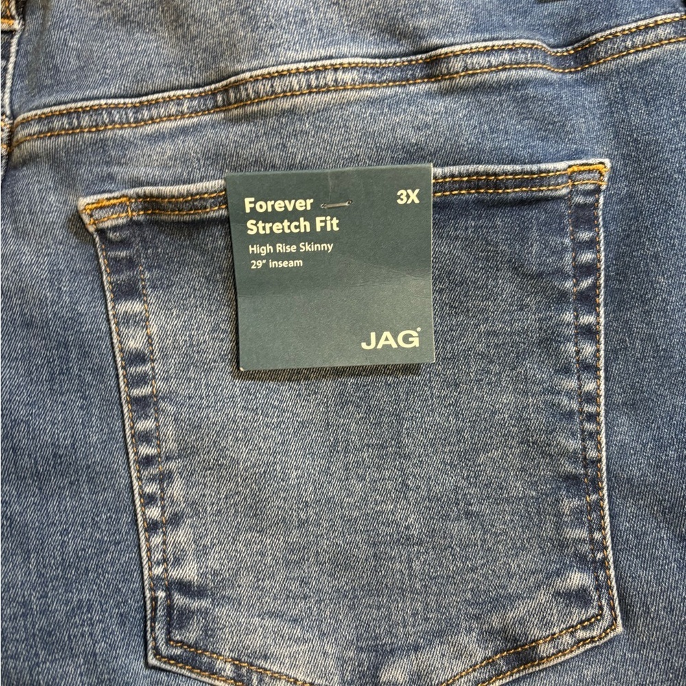 JAG | Forever Stretch Fit Jeans | Skinny Jeans | Sz 3X - Picture 8 of 12